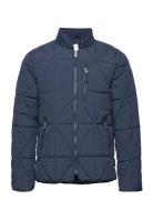 Quilted City Jacket Lindbergh Blue