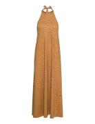 Comfy Dress Summer Blanche Brown