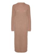Knitted Dress Esprit Casual Beige