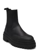 Slfasta New Chelsea Leather Boot B Selected Femme Black