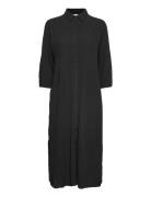 Kabarral Shirt Dress 3/4 Sl Kaffe Black