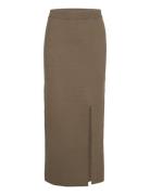 Talligz Hw Long Skirt Gestuz Brown