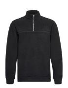 Onsremy Reg 1/4 Zip Swt ONLY & SONS Black