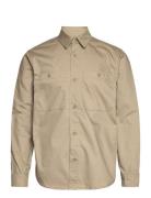 Onsbob Ovr 2Pkt Ls Shirt ONLY & SONS Beige