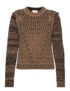 Adele Knit O-Neck Second Female Brown