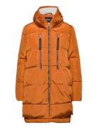 Onlnora Long Puffer Coat Cc Otw ONLY Orange