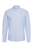 Yarn Dyed Oxford Superflex Shirt L/ Lindbergh Blue