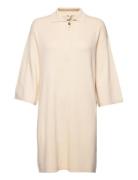 Objmetza 3/4 Short Knit Dress 122 Object Cream