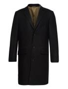 Recycled Wool Coat Lindbergh Black