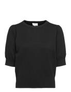 Liva Knit Tee Minus Black