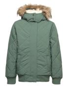 Kids Girls Outerwear Abercrombie & Fitch Green