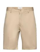 Como Reg Cotton-Linen Shorts Les Deux Beige