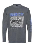 Poison City Ls Tee NEUW Grey