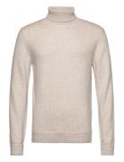 Man Chunky Roll Neck Sweater Davida Cashmere Cream