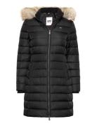 Tjw Essential Hooded Down Coat Tommy Jeans Black