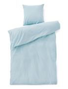 St Bed Linen 140X200/60X63 Cm Compliments Blue