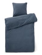 St Bed Linen 140X220/60X63 Cm Compliments Blue
