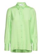 Slfalfa Ls Shirt B Selected Femme Green