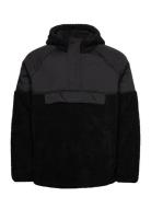 Teddy Over D Anorak - Grs/Vegan Knowledge Cotton Apparel Black