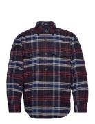 D2. Quilted Flannel Overshirt GANT Navy