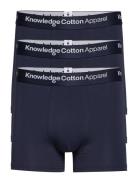 3-Pack Underwear - Gots/Vegan Knowledge Cotton Apparel Blue