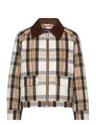 D1. Checked Cropped Jacket GANT Patterned