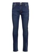 Drake Stretch Skinny Fit Denim Farah Blue