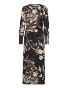 Ruthiw Print Dress InWear Black