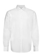 Slim Fit Stretch Cotton Suit Shirt Mango White