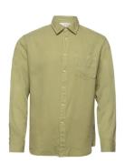 Slhregpastel-Linen Shirt Ls W Selected Homme Green