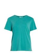 Vimodala O-Neck S/S Top/Su Vila Green