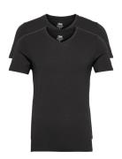 Jbs 2-Pack V-Neck Bamboo JBS Black