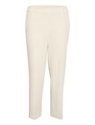 Kasakura Hw Cropped Pants Kaffe White