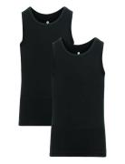 Jbs Of Dk Boys 2-Pack Singlet JBS Of Denmark Black