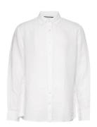 Linen Shirt Sebago White