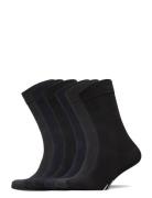 Socks 6-P, Bamboo, Navy 115A244145 6 Pc/Pack TOPECO Black