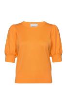 Liva Knit Tee Minus Orange