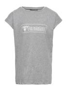 Hmlboxline T-Shirt S/S Hummel Grey