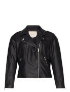 Caremmy Faux Leather Biker Noos ONLY Carmakoma Black