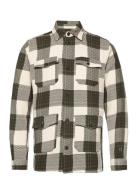 Jesse Check Hybrid Shirt Les Deux Khaki