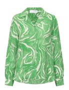 Slfsirine Ls Shirt B Selected Femme Green