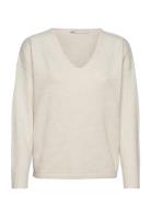 Onlrica Life L/S V-Neck Pullo Knt Noos ONLY Cream
