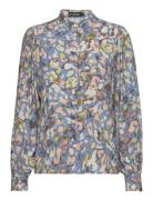 Slchrishell Shirt Ls Soaked In Luxury Patterned