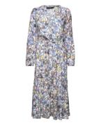 Slchrishell Midi Dress Soaked In Luxury Patterned