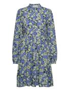 Slfjana Ls Short Shirt Dress B Selected Femme Blue
