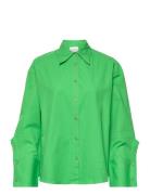 Ipana Cotton Shirt Hosbjerg Green