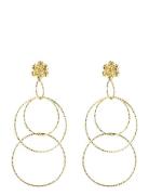 Multi Ring Earring By Jolima Gold
