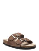 Biaolivia Sandal Suede Bianco Brown