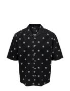 Onstie Rlx Washed Aop Ss Shirt ONLY & SONS Black
