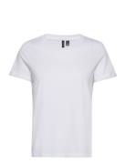Vmpaula S/S T-Shirt Noos Vero Moda White
